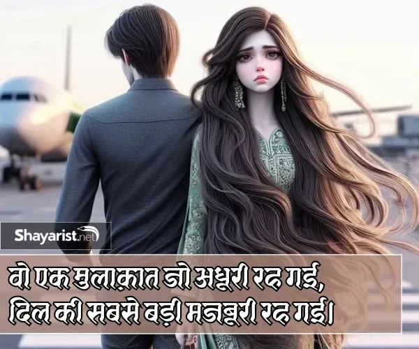 Adhuri Mulakat Shayari
