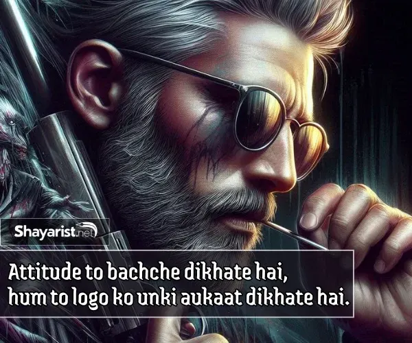 Attitude Shayari in English