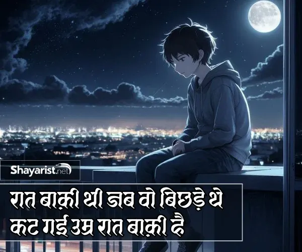 Neend Par Shayari