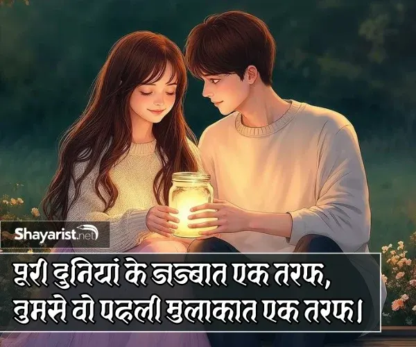 Pehli Mulakat Shayari 2 Line