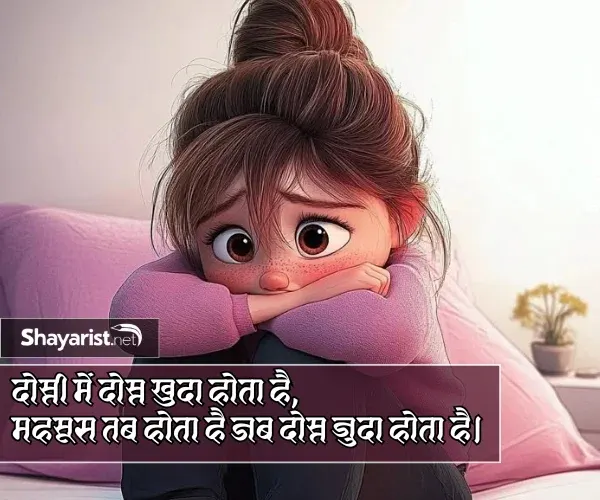 Sad Dosti Shayari