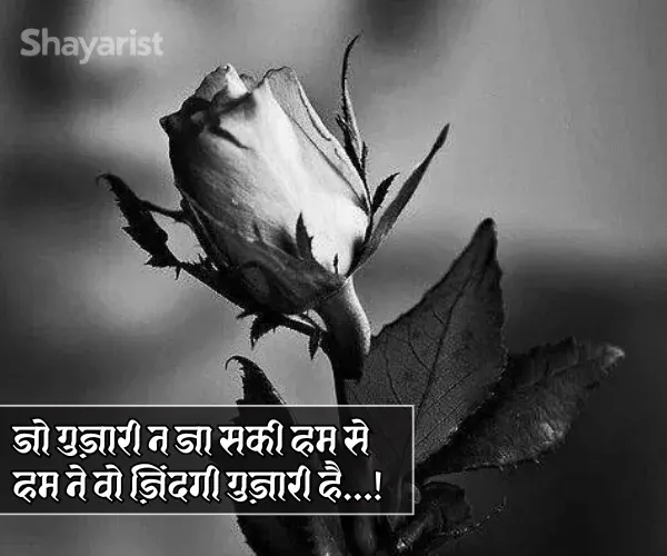Akelepan Zindagi Dard Bhari Shayari