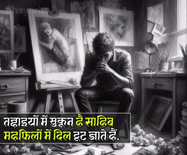 Alone Sad Shayari