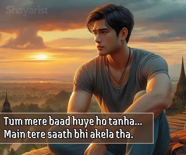 Alone Sad Shayari in English