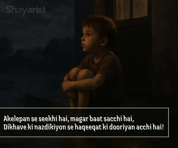 Broken Heart Alone Sad Shayari in English