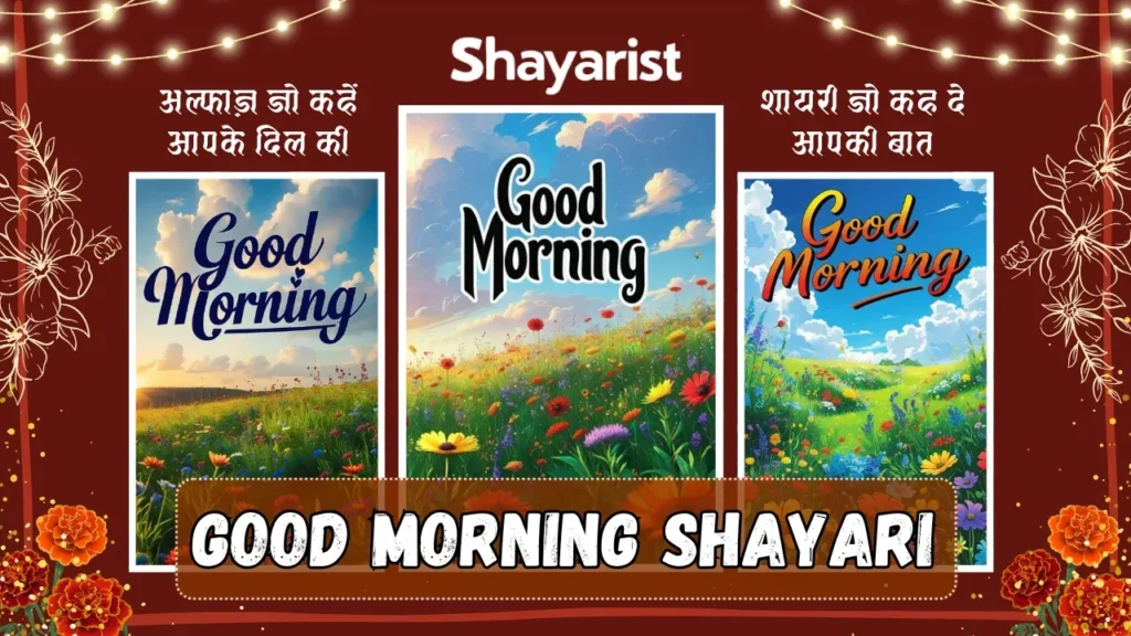 Good Morning Shayari