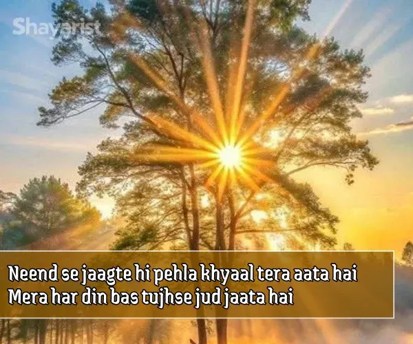 Good Morning Shayari English