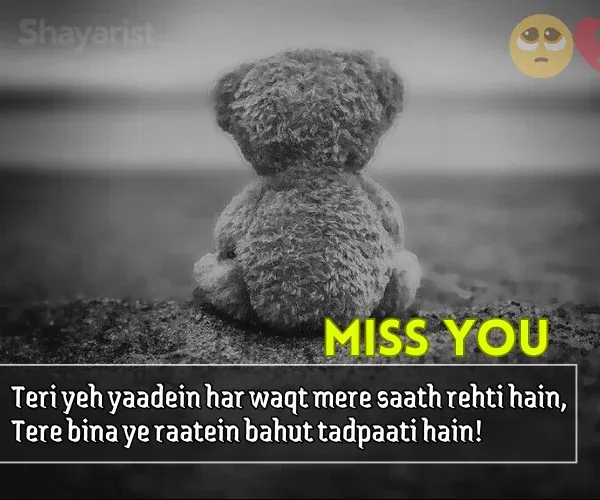 Miss You Shayari in English