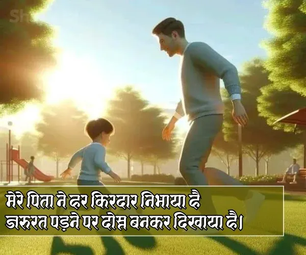 Papa Ke Liye Shayari 2 Line