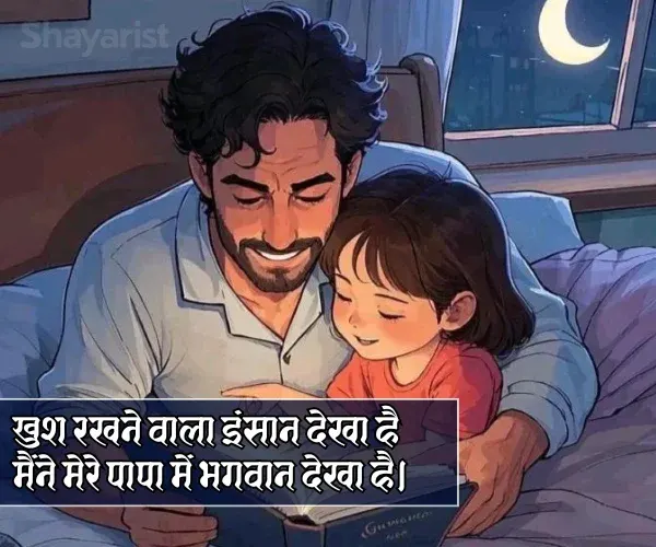Papa Ke Liye Shayari in Hindi