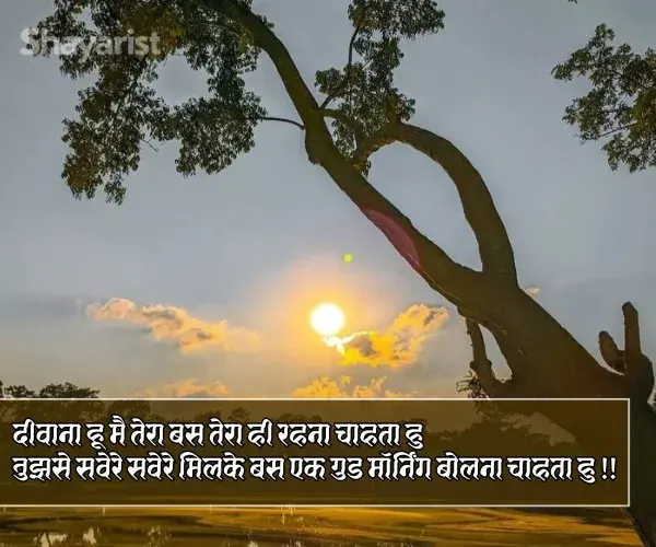 Romantic Good Morning Shayari