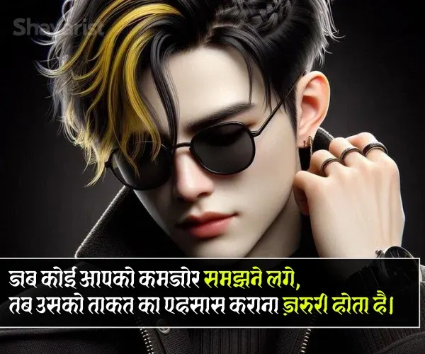 Attitude Status in Hindi