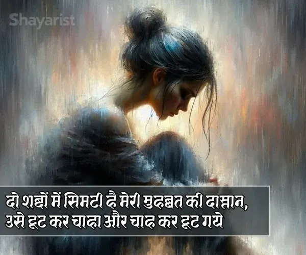 Broken Heart Shayari in Hindi