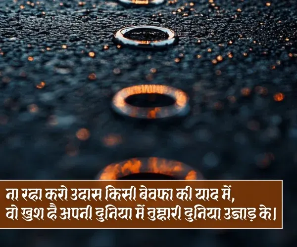 Dard Bhari Bewafa Shayari