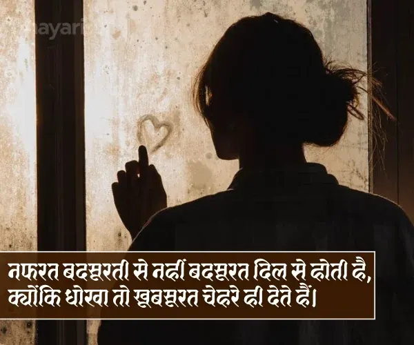 Dard Bhari Dhoka Bewafa Shayari